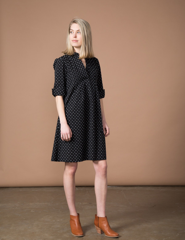 SBJ Austin Ellen Dress - Black Swiss Dot SBJ Austin Ellen Dress - Black Swiss Dot