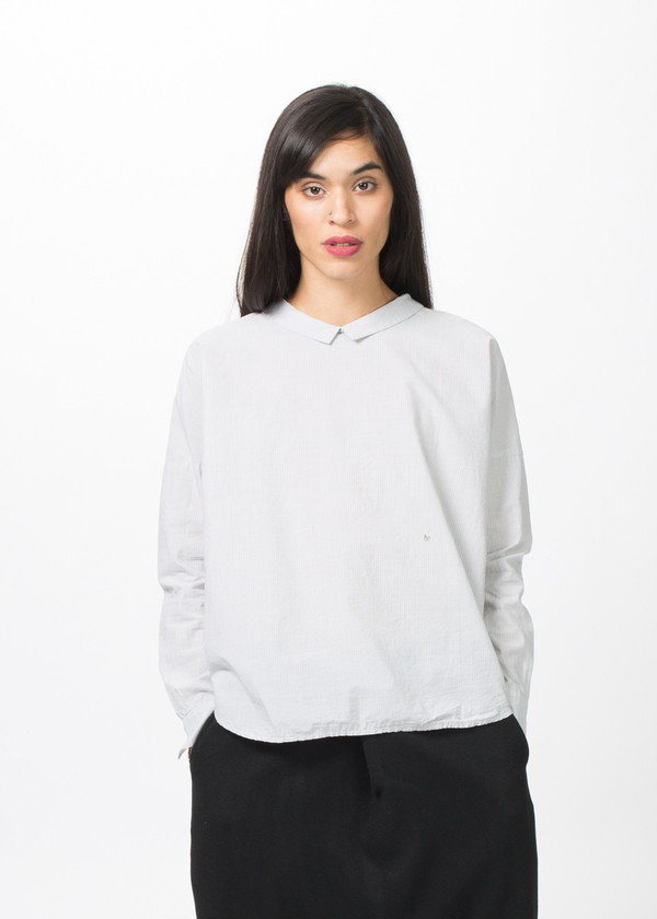 Album di Famiglia Back Button Blouse Album di Famiglia Back Button Blouse
