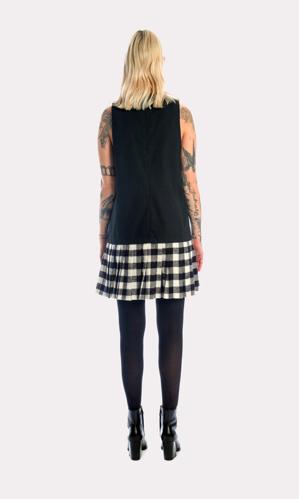 Kurt Lyle Princeton Jumper in Black + Check Kurt Lyle Princeton Jumper in Black + Check