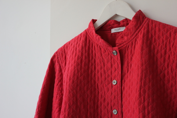 Hey Jude Vintage Silk Quilted Jacket Hey Jude Vintage Silk Quilted Jacket
