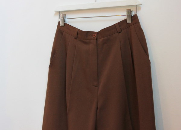 Hey Jude Vintage Wool Cropped Trousers Hey Jude Vintage Wool Cropped Trousers