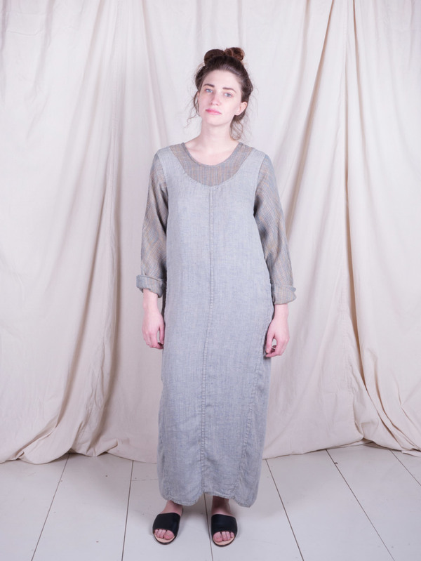DUO NYC Vintage Linen Layered Dress DUO NYC Vintage Linen Layered Dress
