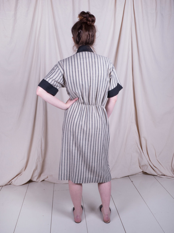 Woods Vintage Striped Dress Woods Vintage Striped Dress