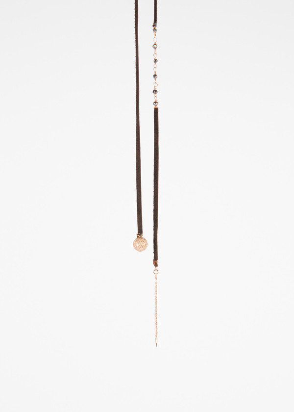 Jewels by Piper Rose Gold Lariat Necklace Jewels by Piper Rose Gold Lariat Necklace