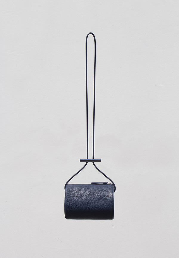 Building Block Cylinder Sling in Navy Building Block Cylinder Sling in Navy