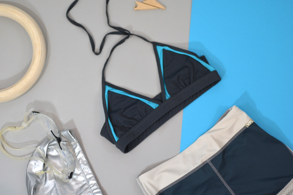 VPL Banded Bra Top - Turquoise VPL Banded Bra Top - Turquoise