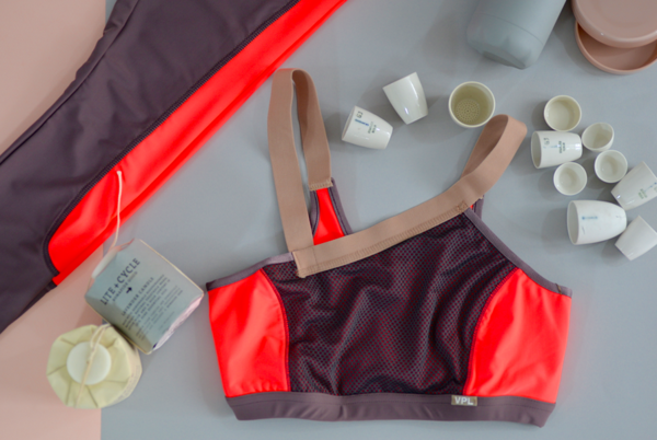 VPL Convergence Bra: FLUORO CORAL VPL Convergence Bra: FLUORO CORAL