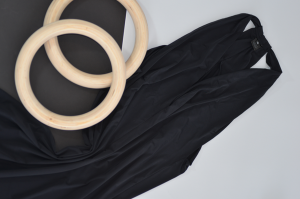 VPL Exertion Dress: Second Skin Fabric in Black VPL Exertion Dress: Second Skin Fabric in Black