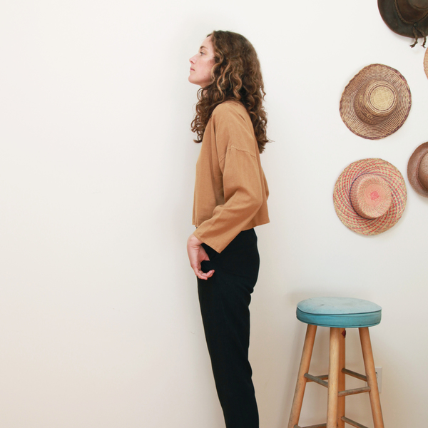 Me & Arrow Drop Shoulder Pullover Apple Cinnamon Me & Arrow Drop Shoulder Pullover Apple Cinnamon