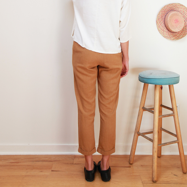 Me & Arrow Cuff Pants Apple Cinnamon Me & Arrow Cuff Pants Apple Cinnamon