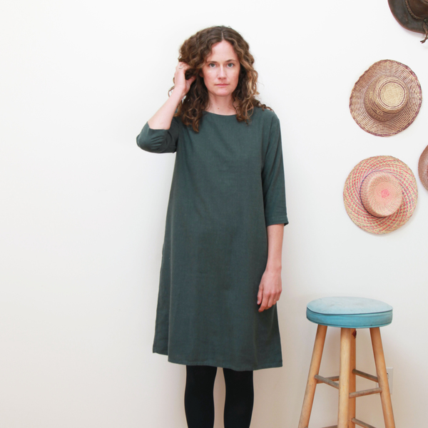 Me & Arrow 3/4 Sleeve Tall Dress - Ivy Me & Arrow 3/4 Sleeve Tall Dress - Ivy