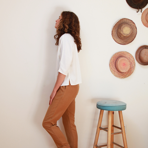 Me & Arrow Dolman 3/4 Sleeve Top Off white Me & Arrow Dolman 3/4 Sleeve Top Off white