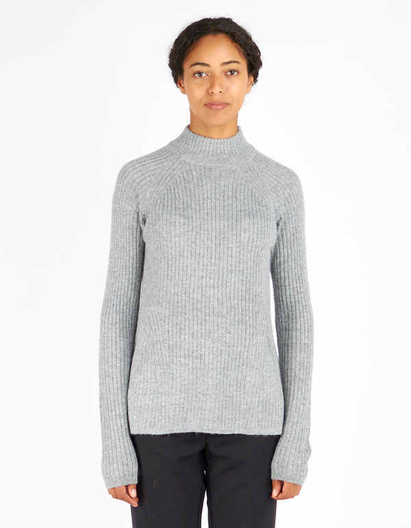 Just Female Sky Knit Grey Melange Just Female Sky Knit Grey Melange