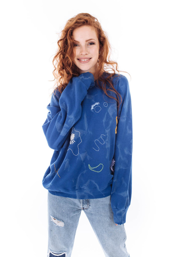 West End Select Shop Embroidered Sweatshirt West End Select Shop Embroidered Sweatshirt