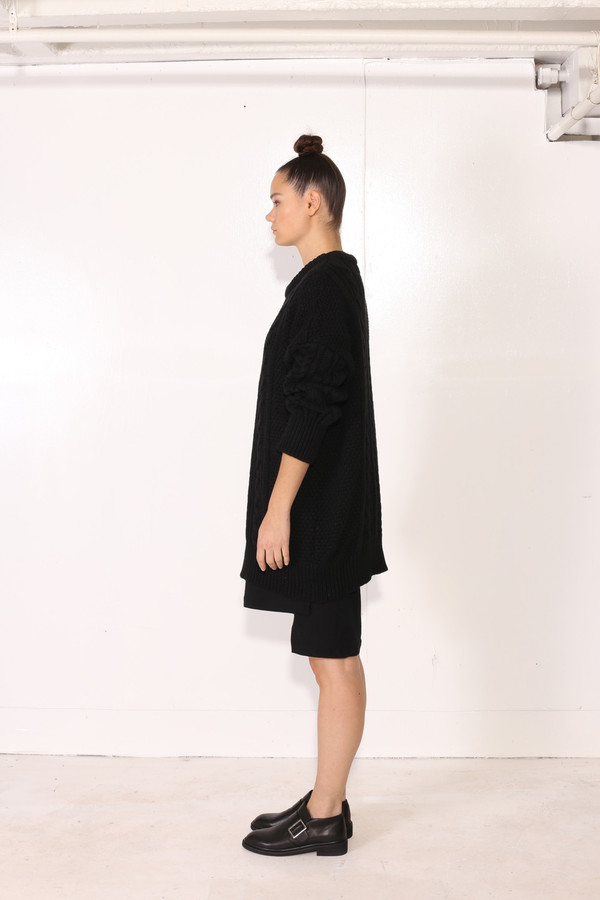 Unisex Intentionally Blank BACOPA SWEATER Black Unisex Intentionally Blank BACOPA SWEATER Black