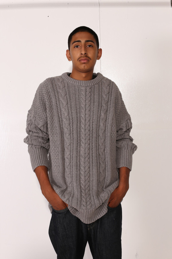 Unisex Intentionally Blank BACOPA SWEATER Grey Unisex Intentionally Blank BACOPA SWEATER Grey