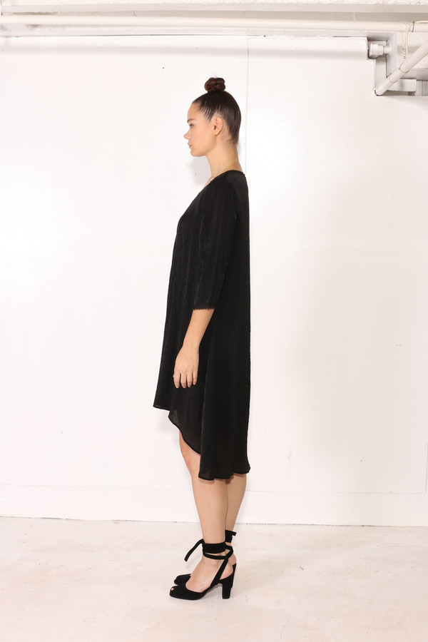 Intentionally Blank CINN BABYDOLL DRESS Black Intentionally Blank CINN BABYDOLL DRESS Black