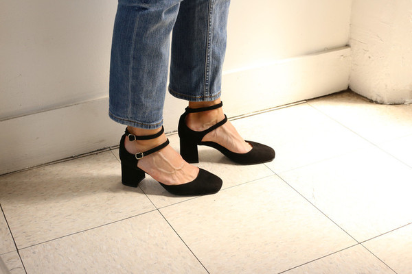 Intentionally Blank HOLLY Black Suede Intentionally Blank HOLLY Black Suede