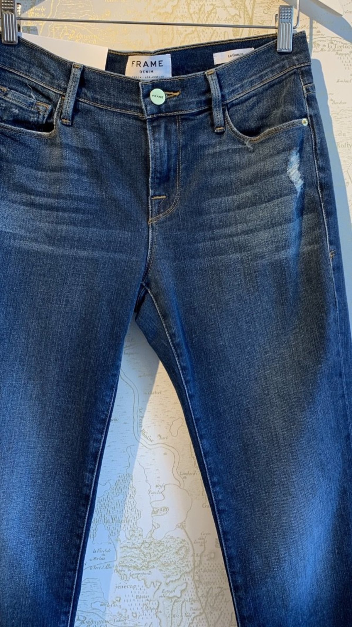FRAME Denim Le Garçon Denim - Azure 