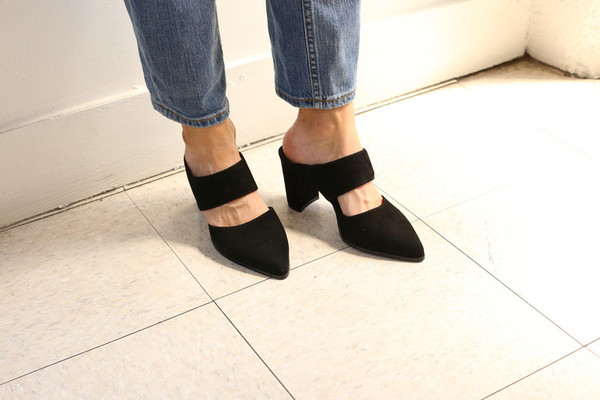 Intentionally Blank MISSY Black Suede Intentionally Blank MISSY Black Suede