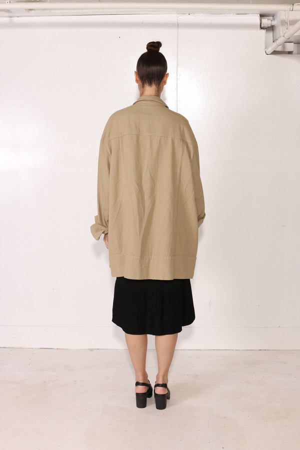 Intentionally Blank MOSS JACKET Khaki Intentionally Blank MOSS JACKET Khaki