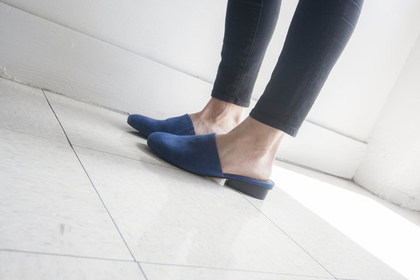 Intentionally Blank TOUCH Blue Suede Intentionally Blank TOUCH Blue Suede