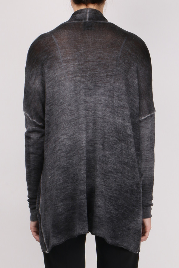 (nude) Cardigan with Application (nude) Cardigan with Application