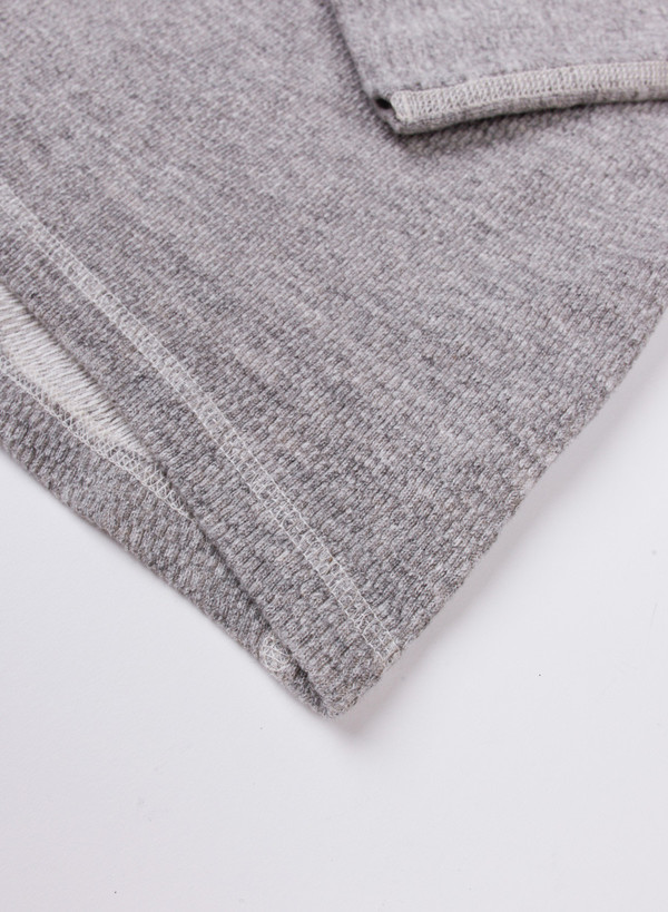 Men's Homespun Raglan Thermal Mid Grey Men's Homespun Raglan Thermal Mid Grey