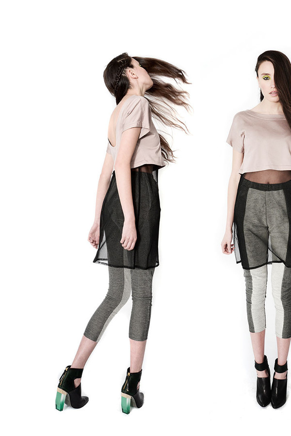 REIFhaus Meridian Cropped Tee REIFhaus Meridian Cropped Tee