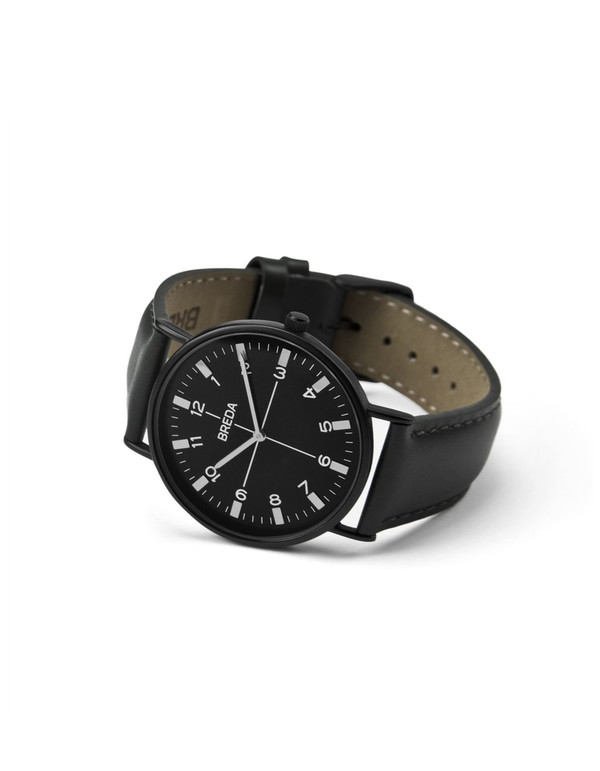 Breda Belmont Watch Black Black Breda Belmont Watch Black Black