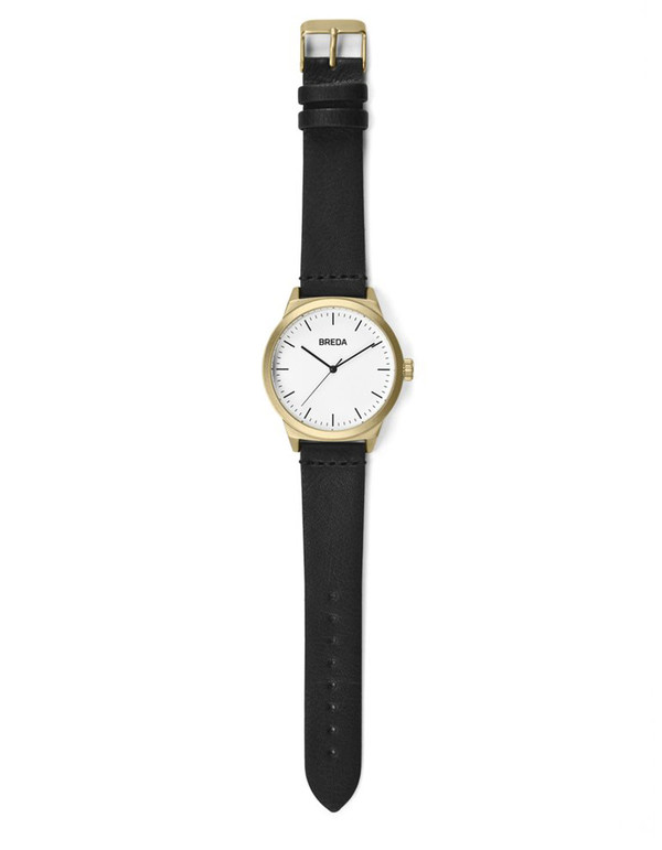 Breda Rand Watch Gold Black Breda Rand Watch Gold Black