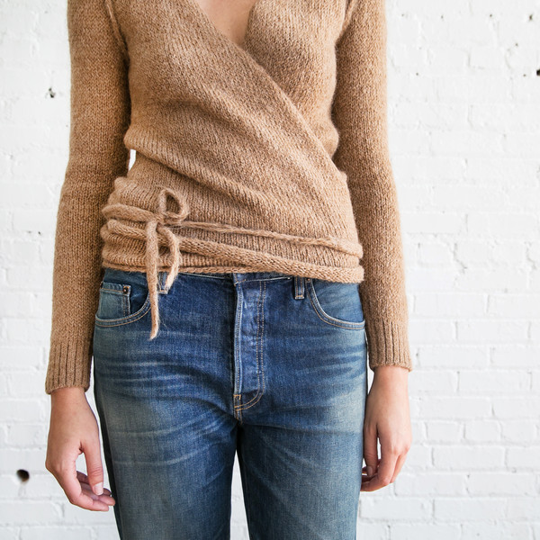 A Detacher Tiara Wrap Sweater A Detacher Tiara Wrap Sweater
