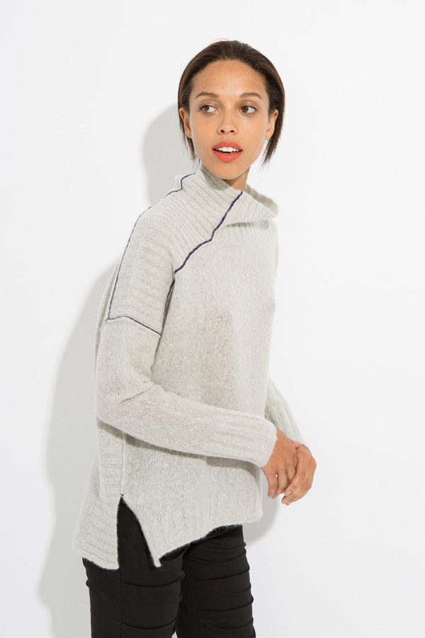 Paychi Guh Cozy Mock Pullover Paychi Guh Cozy Mock Pullover
