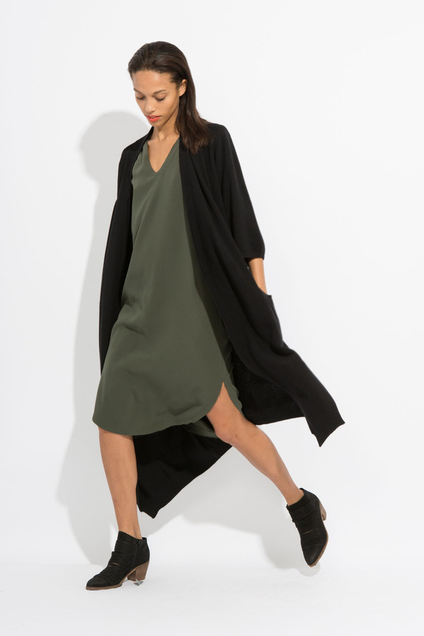 SCHAI Drappo Lean Dress - Olivene SCHAI Drappo Lean Dress - Olivene