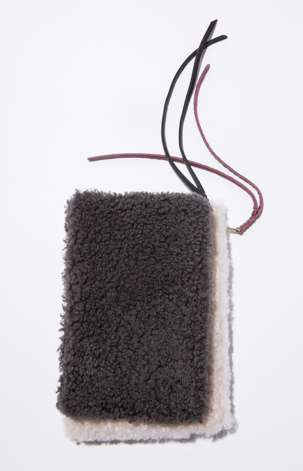 Moses Nadel Shearling Pouch Moses Nadel Shearling Pouch
