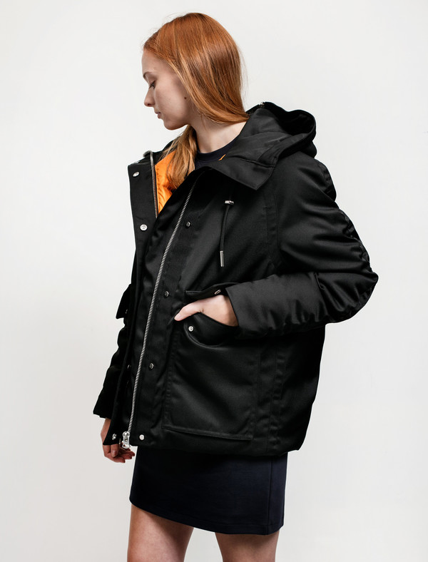 Acne Studios Womens Asa Tech Coat Acne Studios Womens Asa Tech Coat