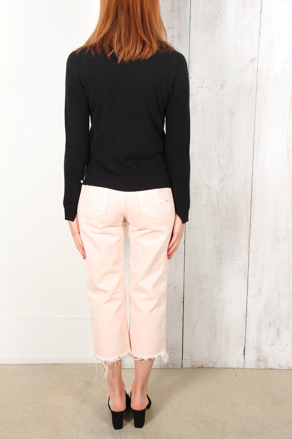 Rag & Bone VALENTINA CASHMERE CROP SWEATER Rag & Bone VALENTINA CASHMERE CROP SWEATER