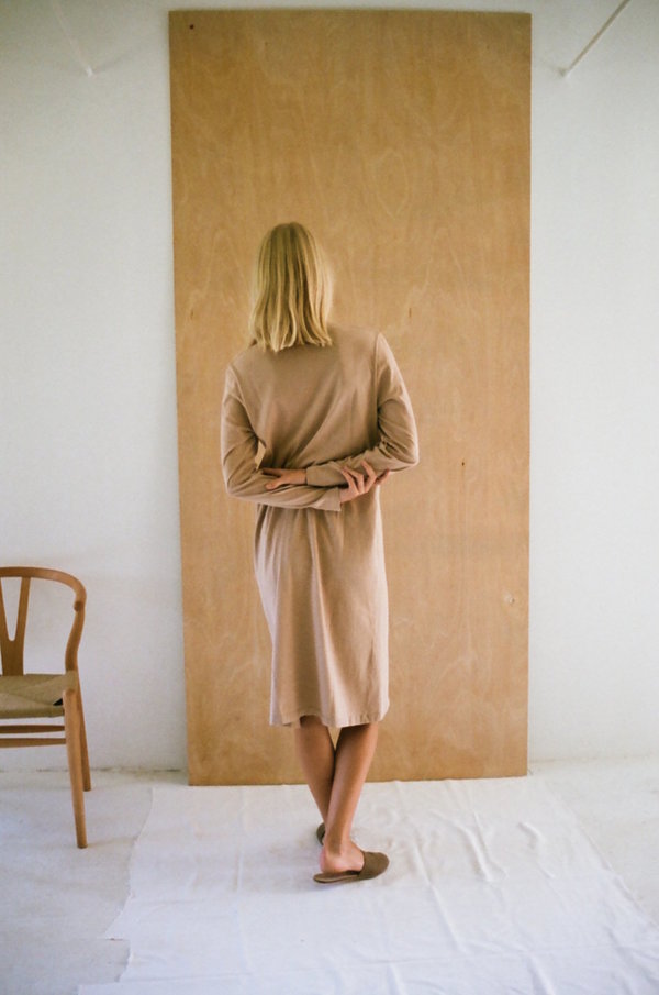 Han Starnes Jersey Dress - Nude Han Starnes Jersey Dress - Nude