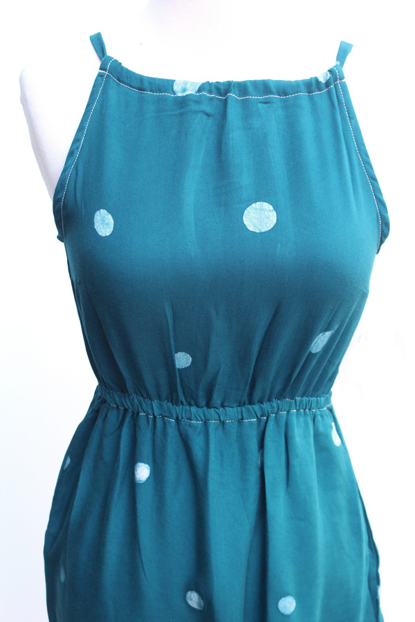 Della Teal Racerback Dress Della Teal Racerback Dress