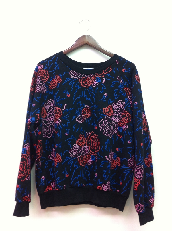 ELEY KISHIMOTO Raglan sweatshirt imprint ELEY KISHIMOTO Raglan sweatshirt imprint