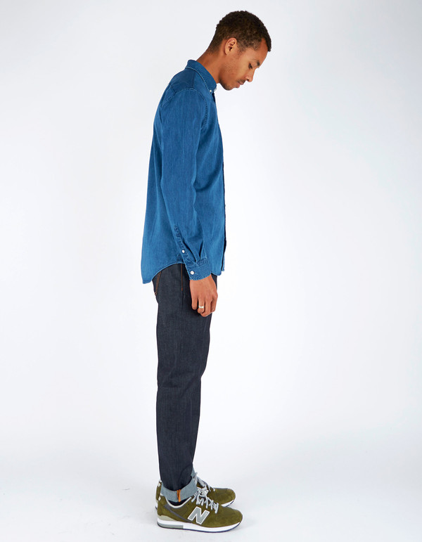 Men's Assembly Label Endless Denim Shirt Dark Denim Men's Assembly Label Endless Denim Shirt Dark Denim
