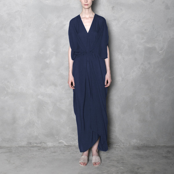 7115 by Szeki Signature Kimono Maxi Dress - Navy 7115 by Szeki Signature Kimono Maxi Dress - Navy