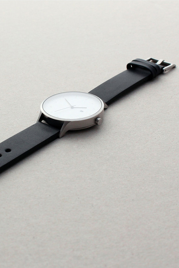 Men's INSTRMNT Series 01-C BS/B Watch - White/Black Men's INSTRMNT Series 01-C BS/B Watch - White/Black