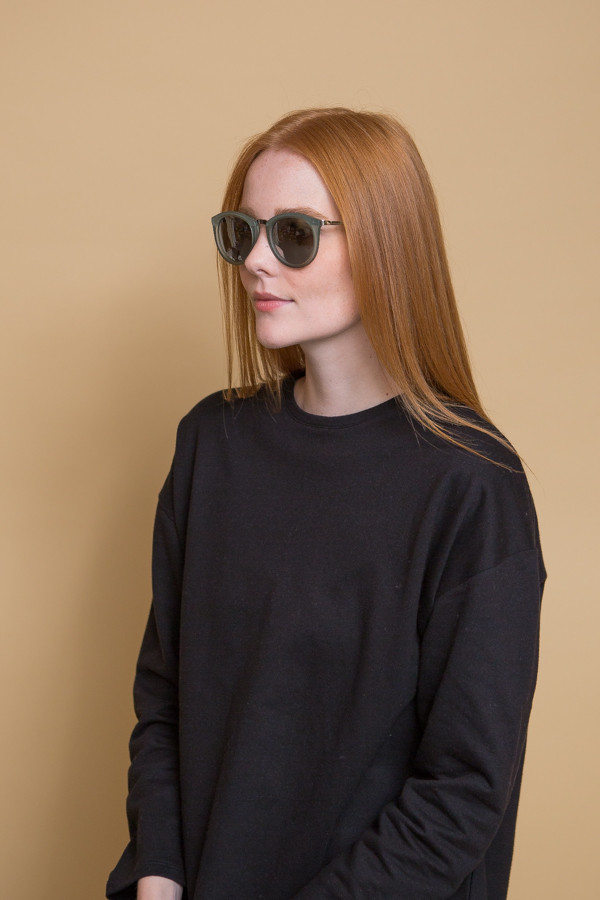 Le Specs No Smirking Sunglasses / Olive Rubber Le Specs No Smirking Sunglasses / Olive Rubber