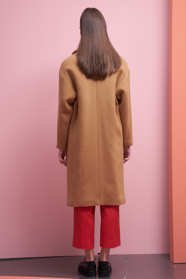 LOOKAST Oversized Long Wool Coat- Camel LOOKAST Oversized Long Wool Coat- Camel