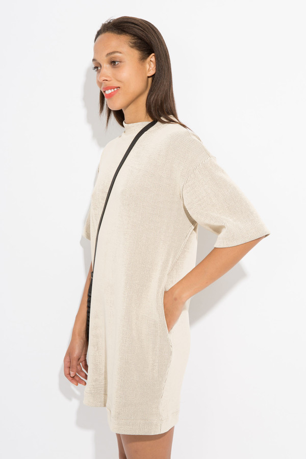 Enda Owen Short T-Shirt Dress - Tan Enda Owen Short T-Shirt Dress - Tan