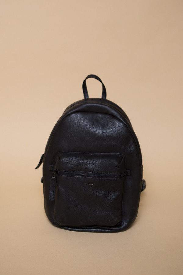 BAGGU Leather Backpack / Black BAGGU Leather Backpack / Black