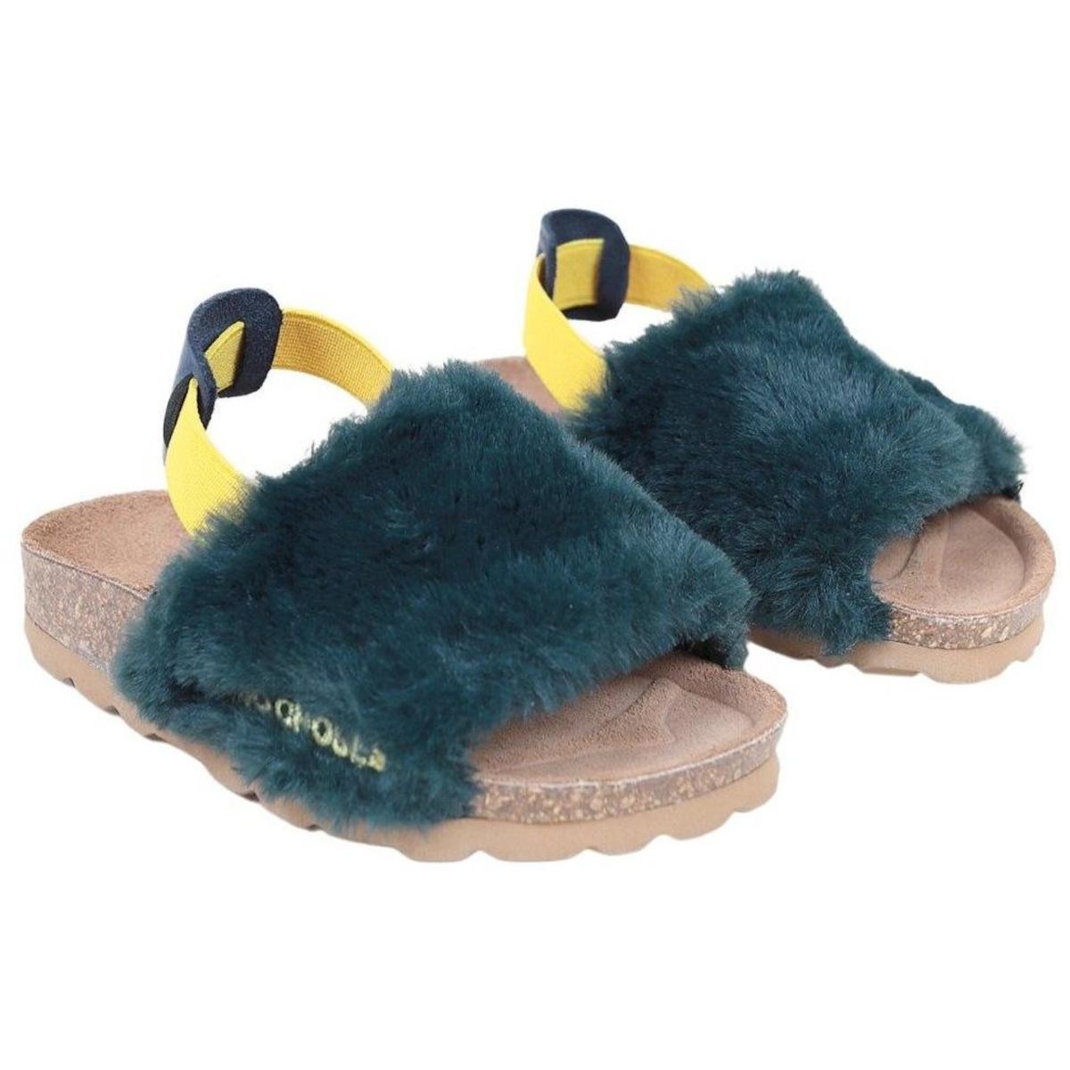 sheepskin sandals