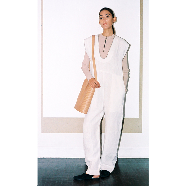 Leda Linen Jumpsuit-S Leda Linen Jumpsuit-S