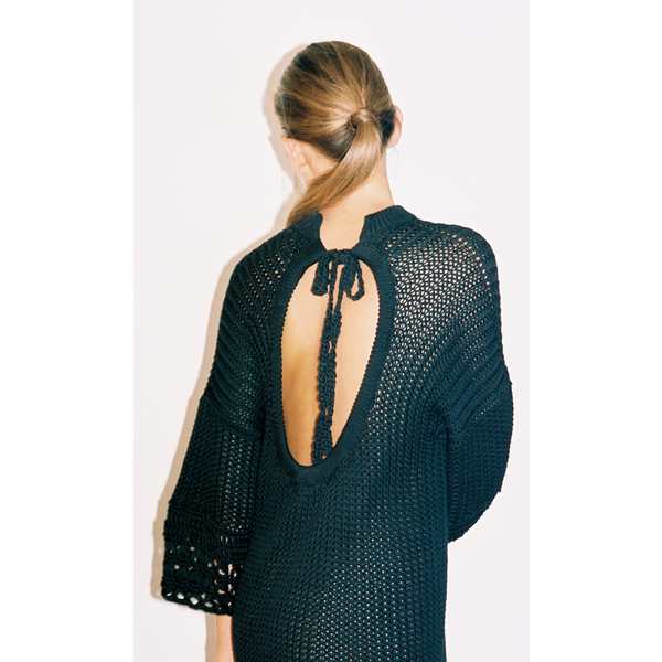 Farah Hand-Knit / Crochet Dress-S Farah Hand-Knit / Crochet Dress-S